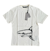 PALM ANGELS ‘BROKEN SHARK’ T-SHIRT - OFF WHITE