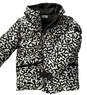 JUNIOR STONE ISLAND CAMOUFLAGE PRINT PUFFER