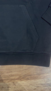 PALM ANGELS Rhinestone Sprayed Hoodie Black