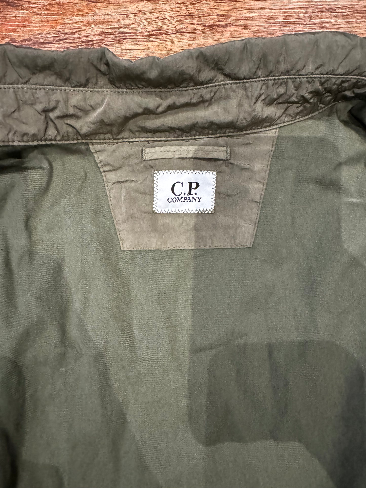 PRE-LOVED CP COMPANY OVERSHIRT - KHAKI