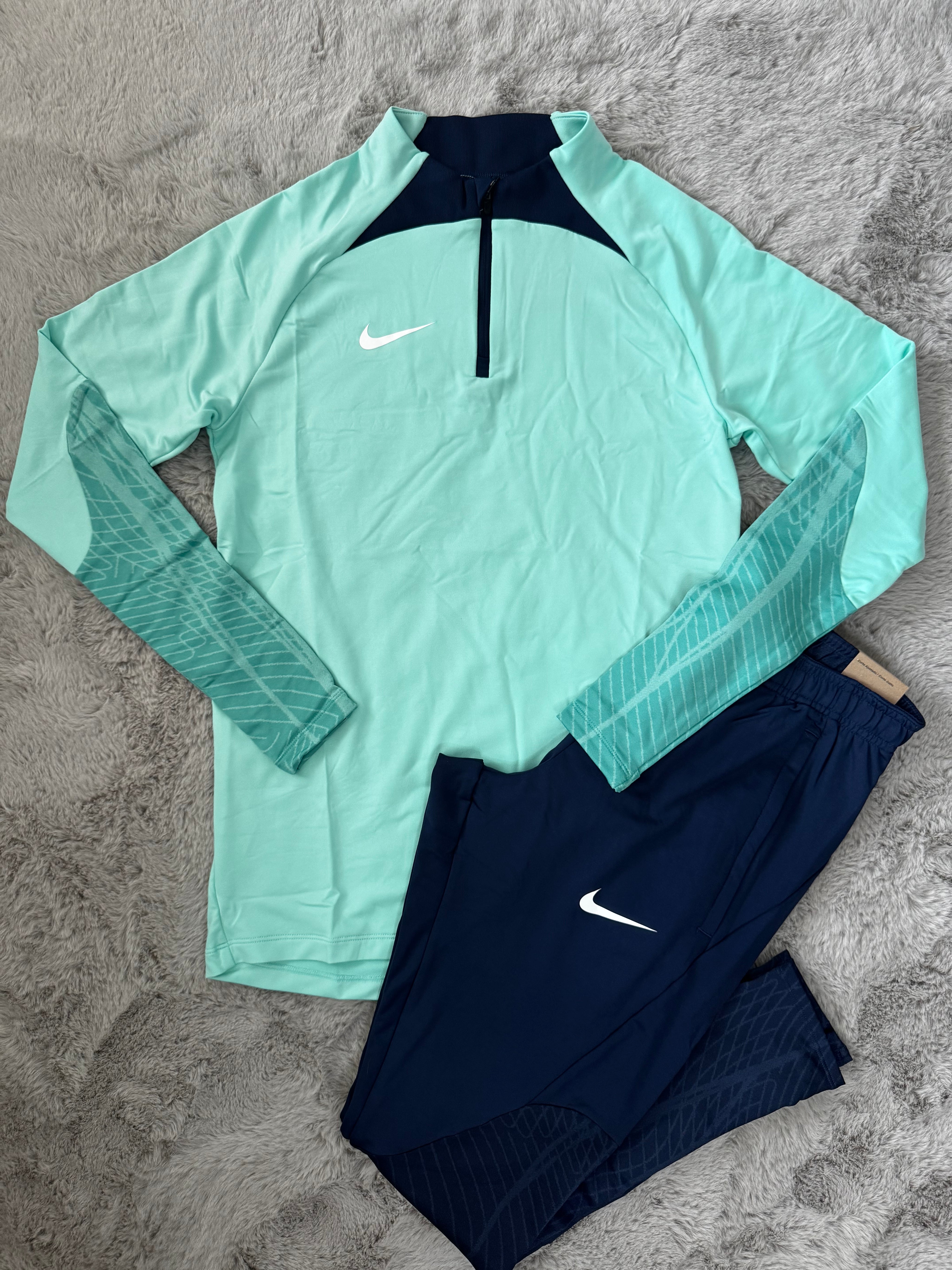 NIKE DRI-FIT STRIKE PIECE SET HYPER TURQUOISE/TEAL/NAVY