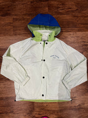 STONE ISLAND MARINA LOGO HOODED JACKET & SHORT SET - MINT