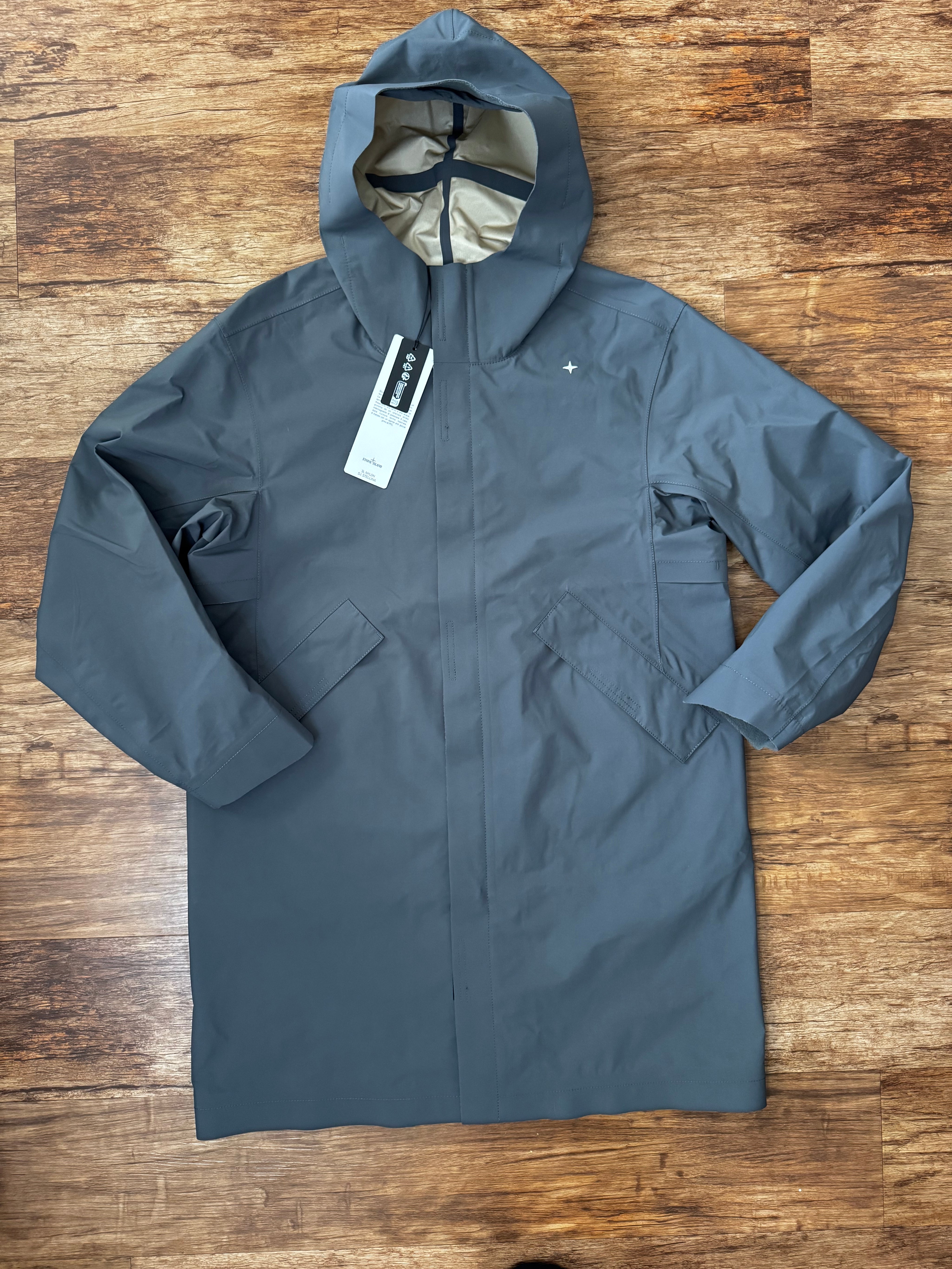 STONE ISLAND STELLINA 3L PARKA JACKET - GREY