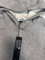 JUNIOR STONE ISLAND HOODIE - GREY