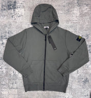 JUNIOR FULL ZIP SWEATSHIRT - LEAD GREY