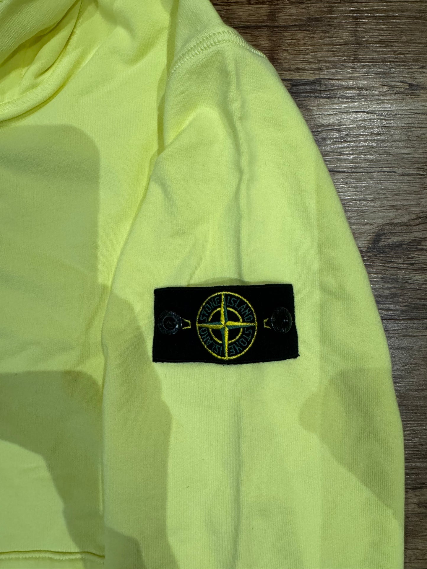 JUNIOR FULL ZIP SWEATSHIRT - YELLOW