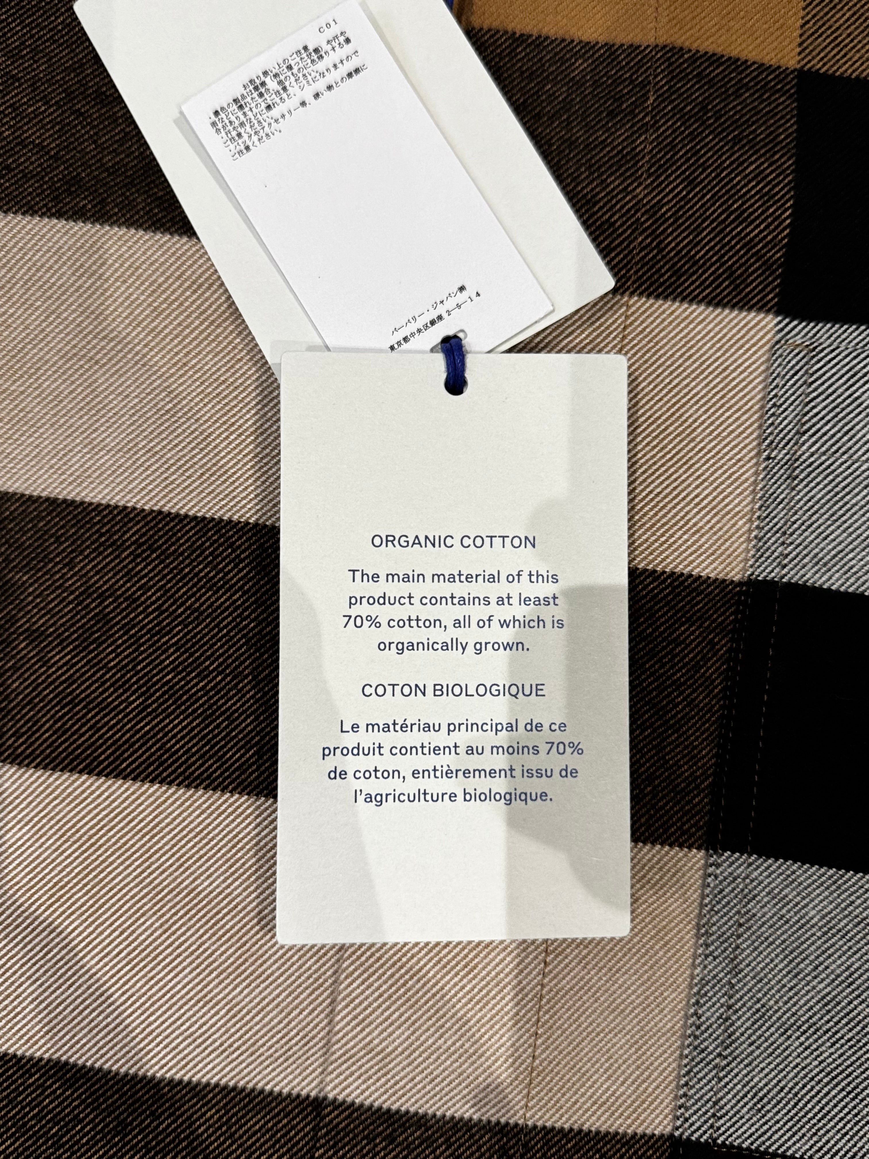 BURBERRY CLAVERDON COTTON SHIRT