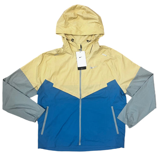 NIKE - PANEL WINDRUNNER JACKET - BLUE/YELLOW