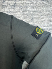 JUNIOR STONE ISLAND HOODIE - LEAD GREY