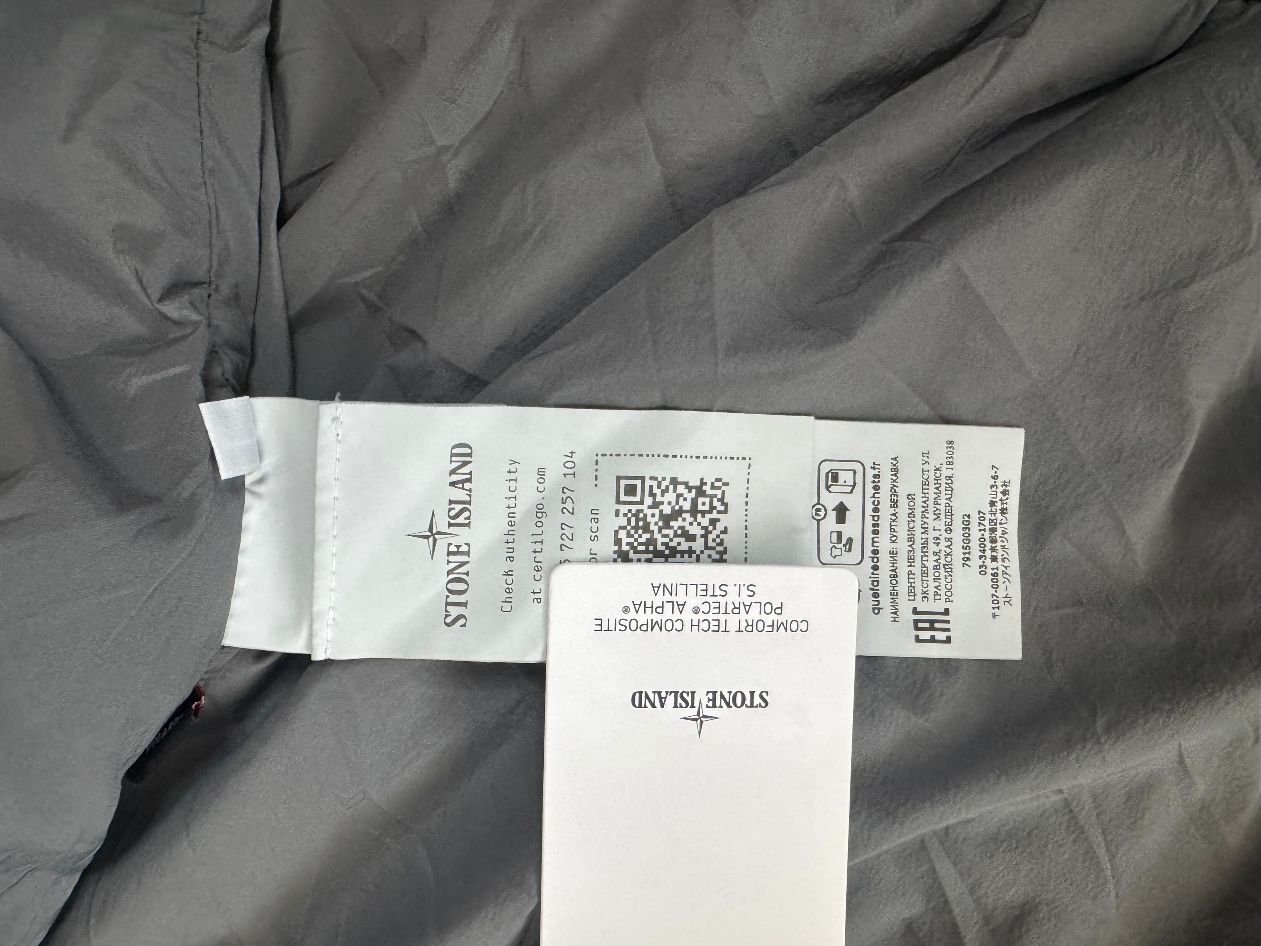 STONE ISLAND SKIN TOUCH STELLINA GREY POLARTEC GILET