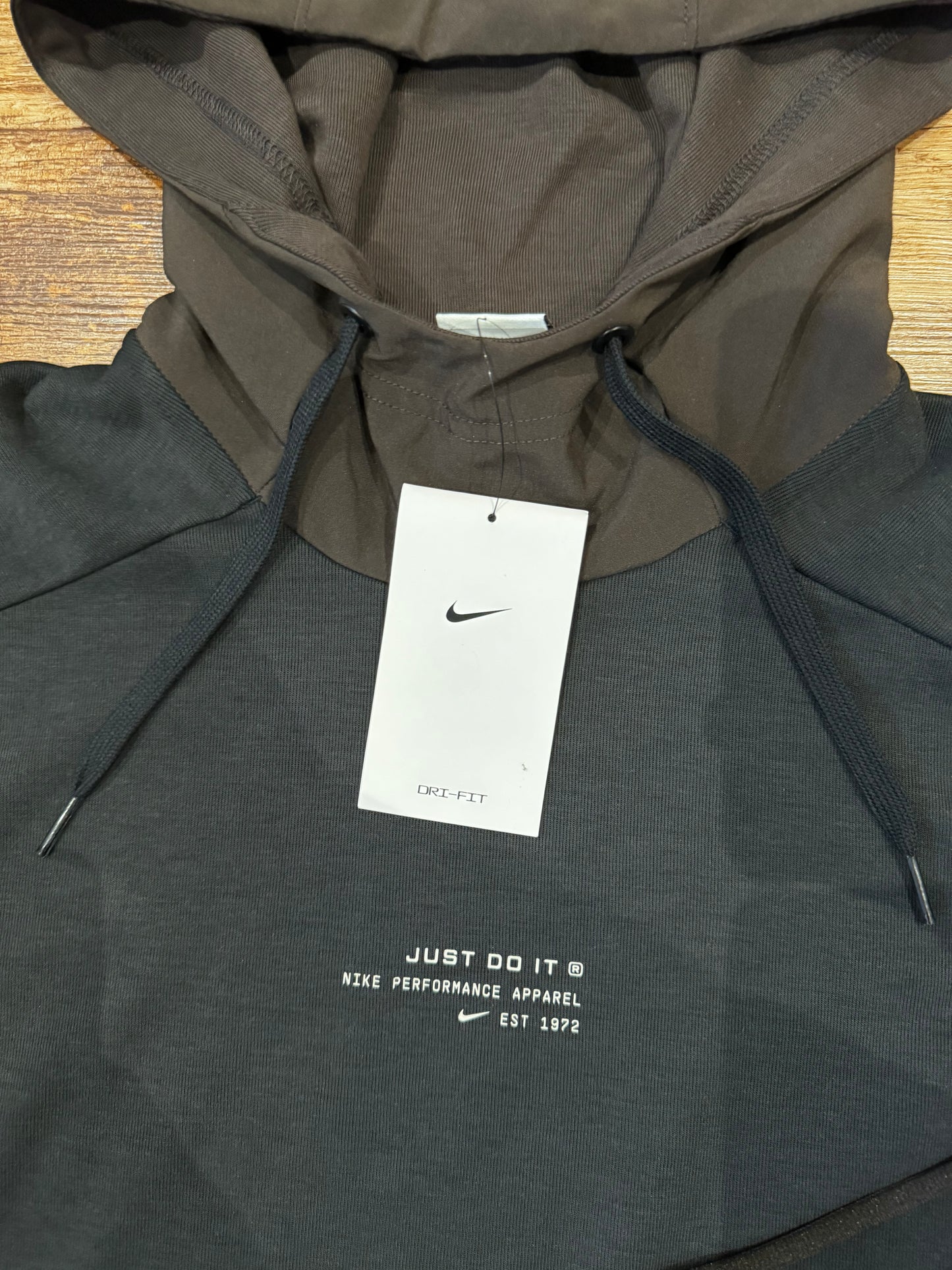 NIKE TRACKSUIT - BLACK / BROWN