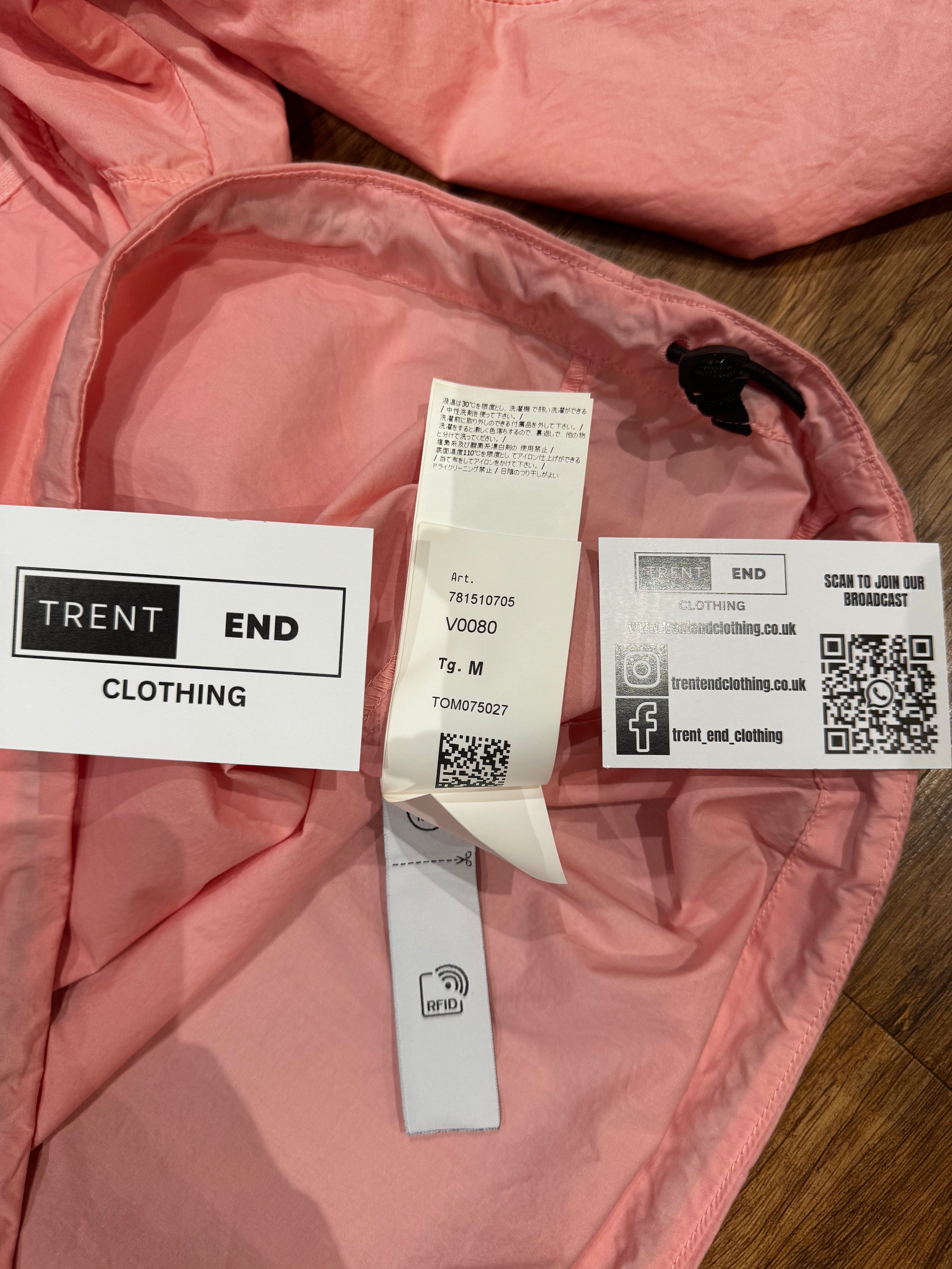 STONE ISLAND - SMOCK - ROSE PINK
