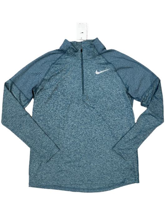 NIKE ELEMENT 1/4 ZIP TOP - Blue/Grey