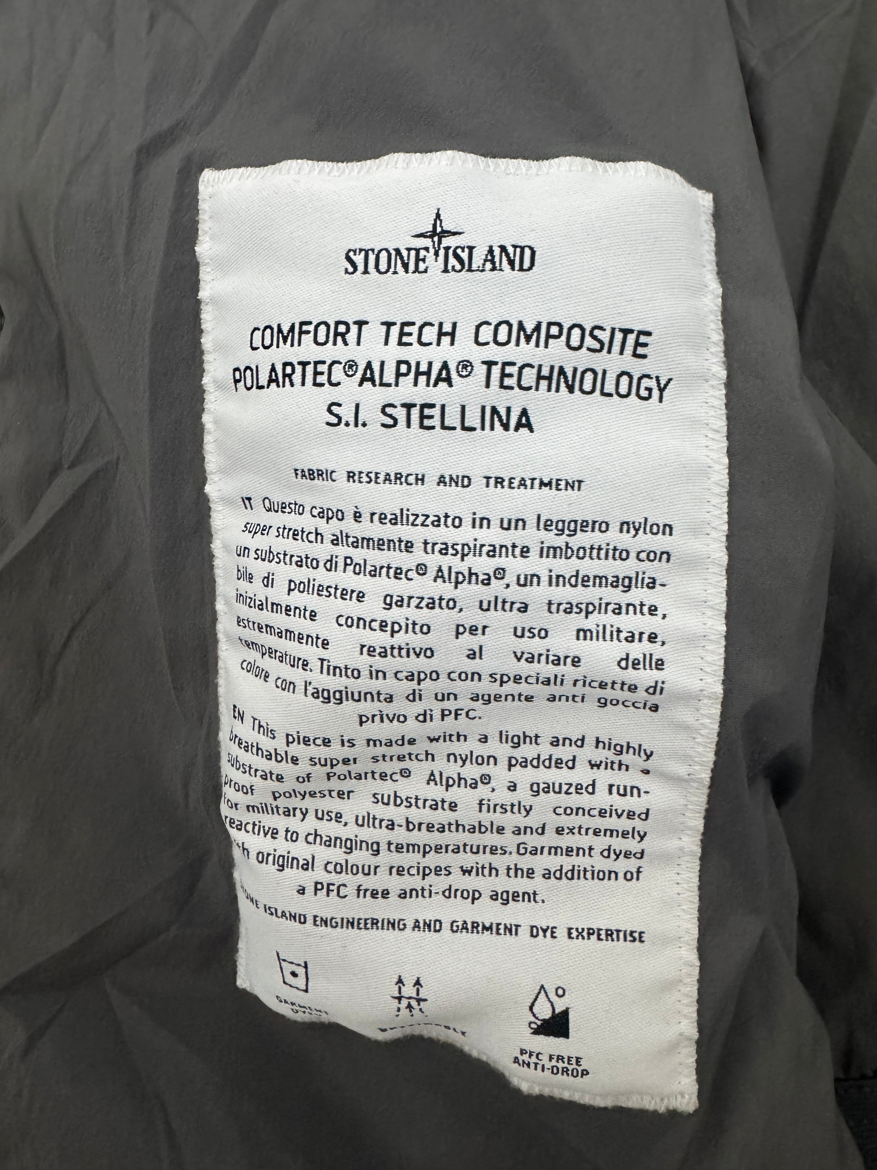 STONE ISLAND SKIN TOUCH STELLINA GREY POLARTEC GILET