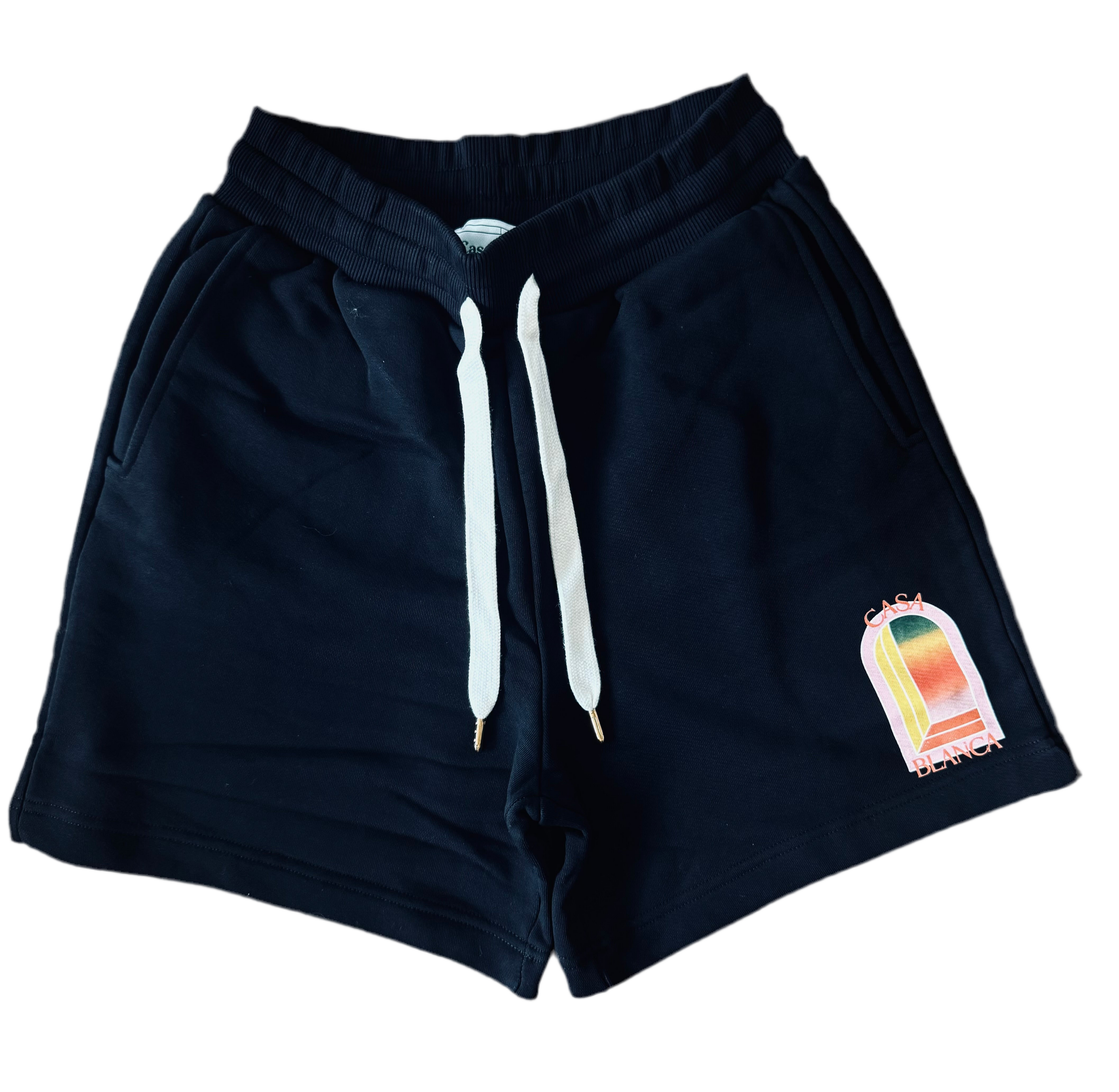 CASABLANCA ARCH GRADIENT SHORTS & T-SHIRT SET