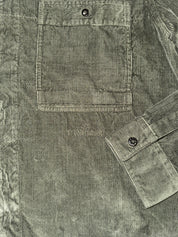 STONE ISLAND CORDUROY OVERSHIRT - KHAKI