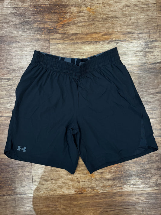 UNDER ARMOUR - ELEVATED WOVEN SHORTS - BLACK