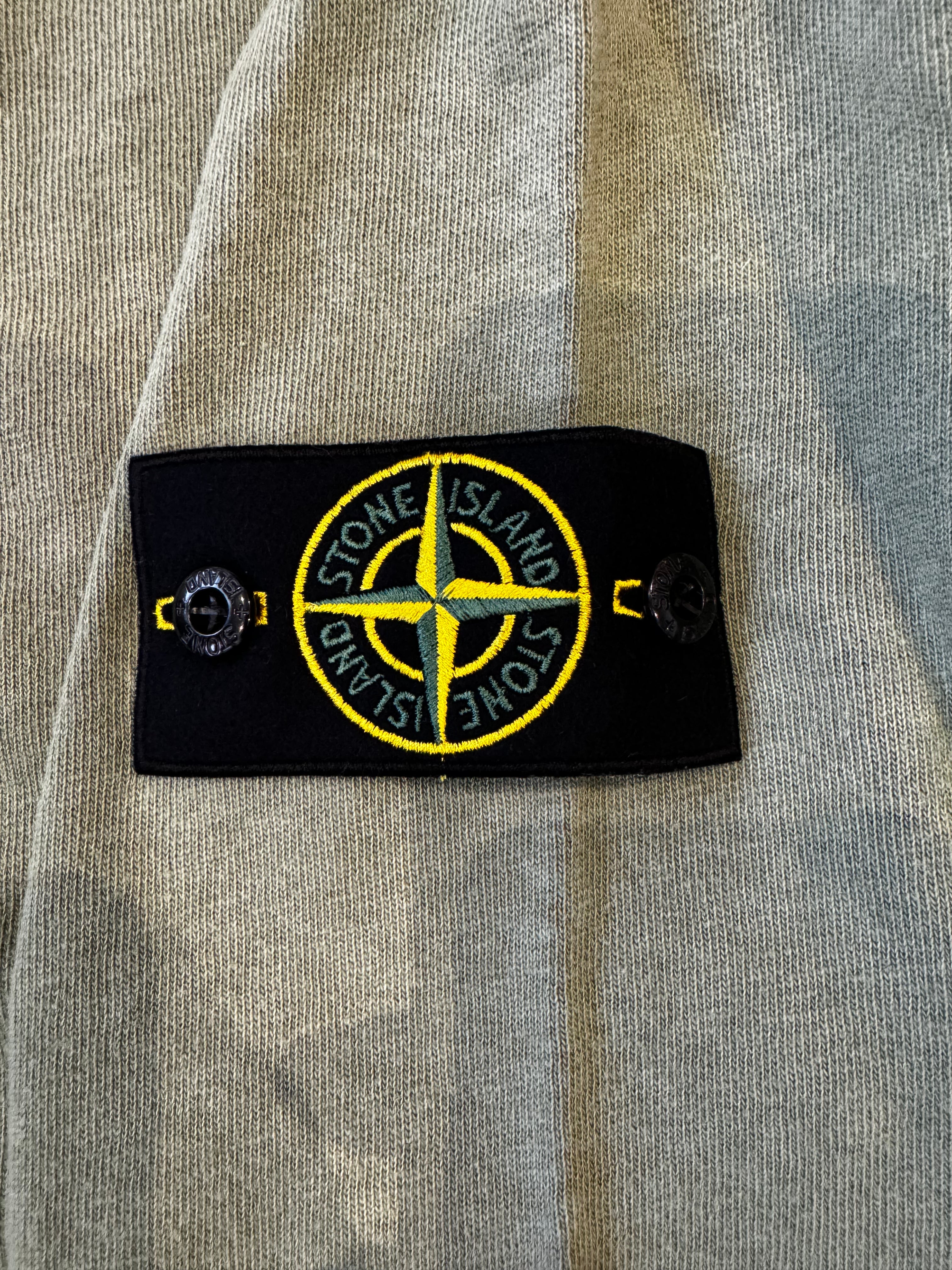 STONE ISLAND CREW NECK JUMPER - SAGE GREEN