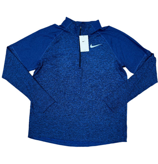 NIKE ELEMENT 1/4 ZIP TOP - ROYAL BLUE