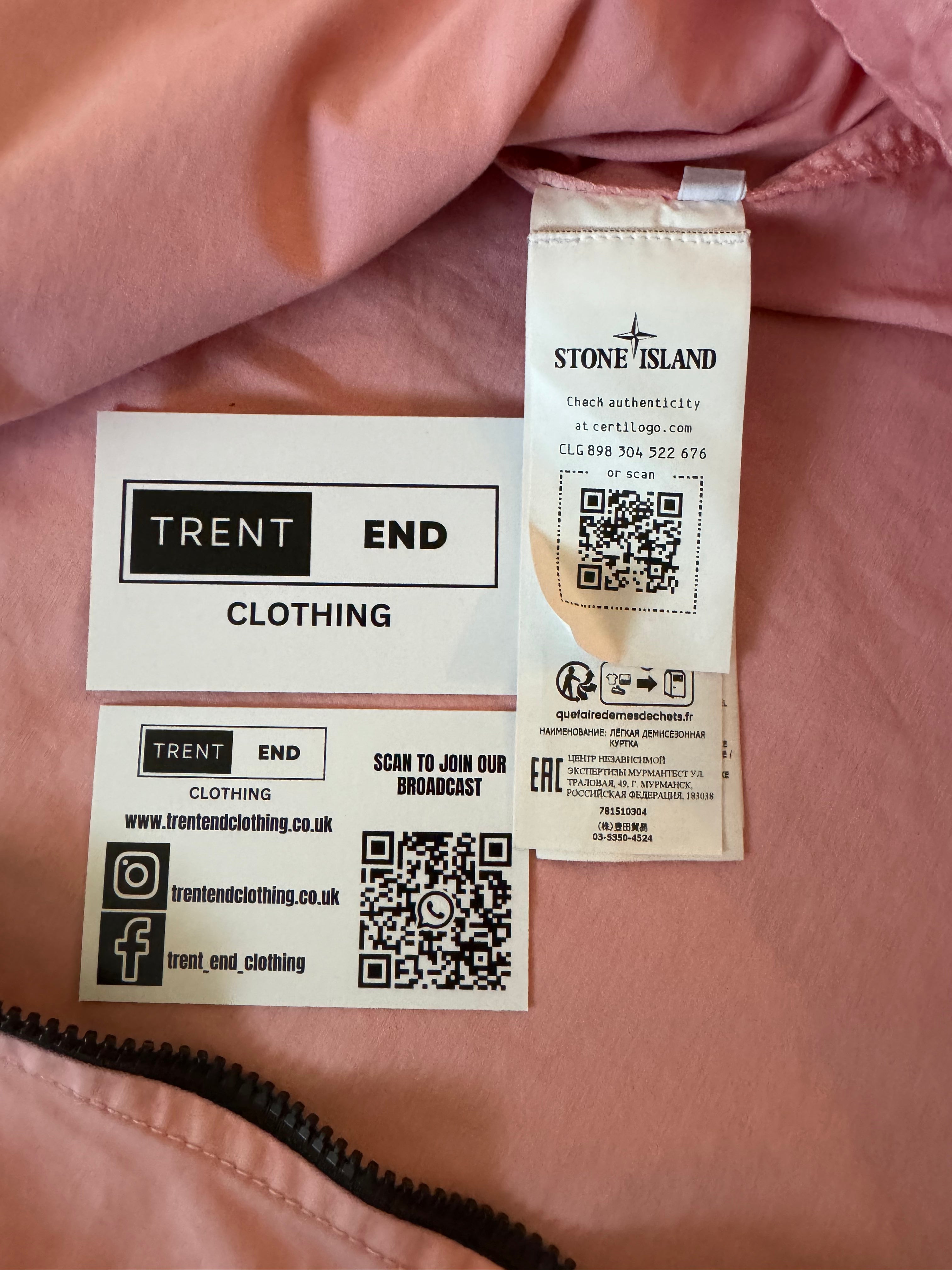 STONE ISLAND OVERSHIRT - ROSA