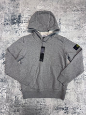 JUNIOR STONE ISLAND HOODIE - GREY