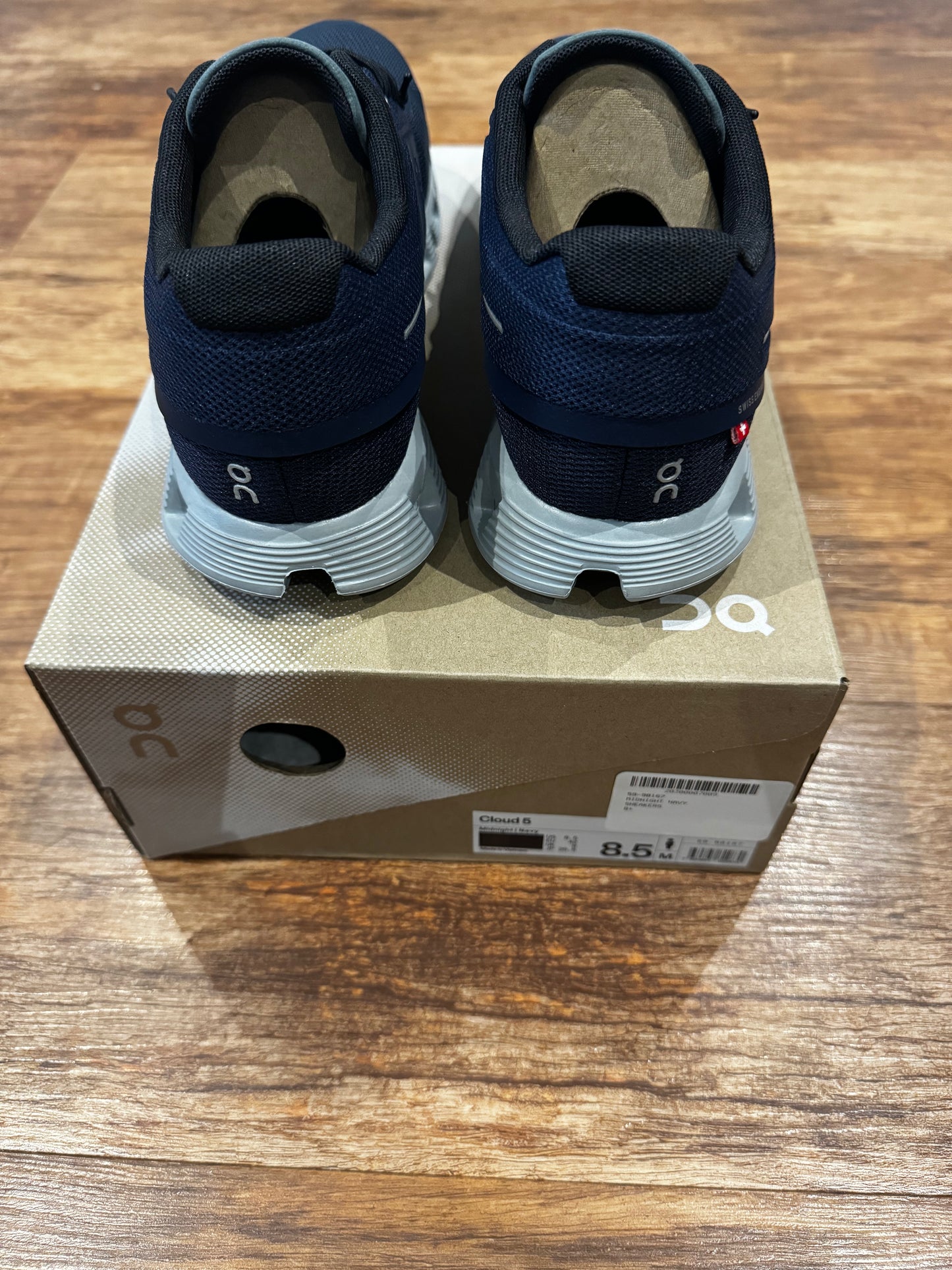 ON CLOUD - CLOUD 5 RUNNING TRAINERS - MIDNIGHT NAVY