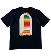 CASABLANCA ARCH GRADIENT SHORTS & T-SHIRT SET