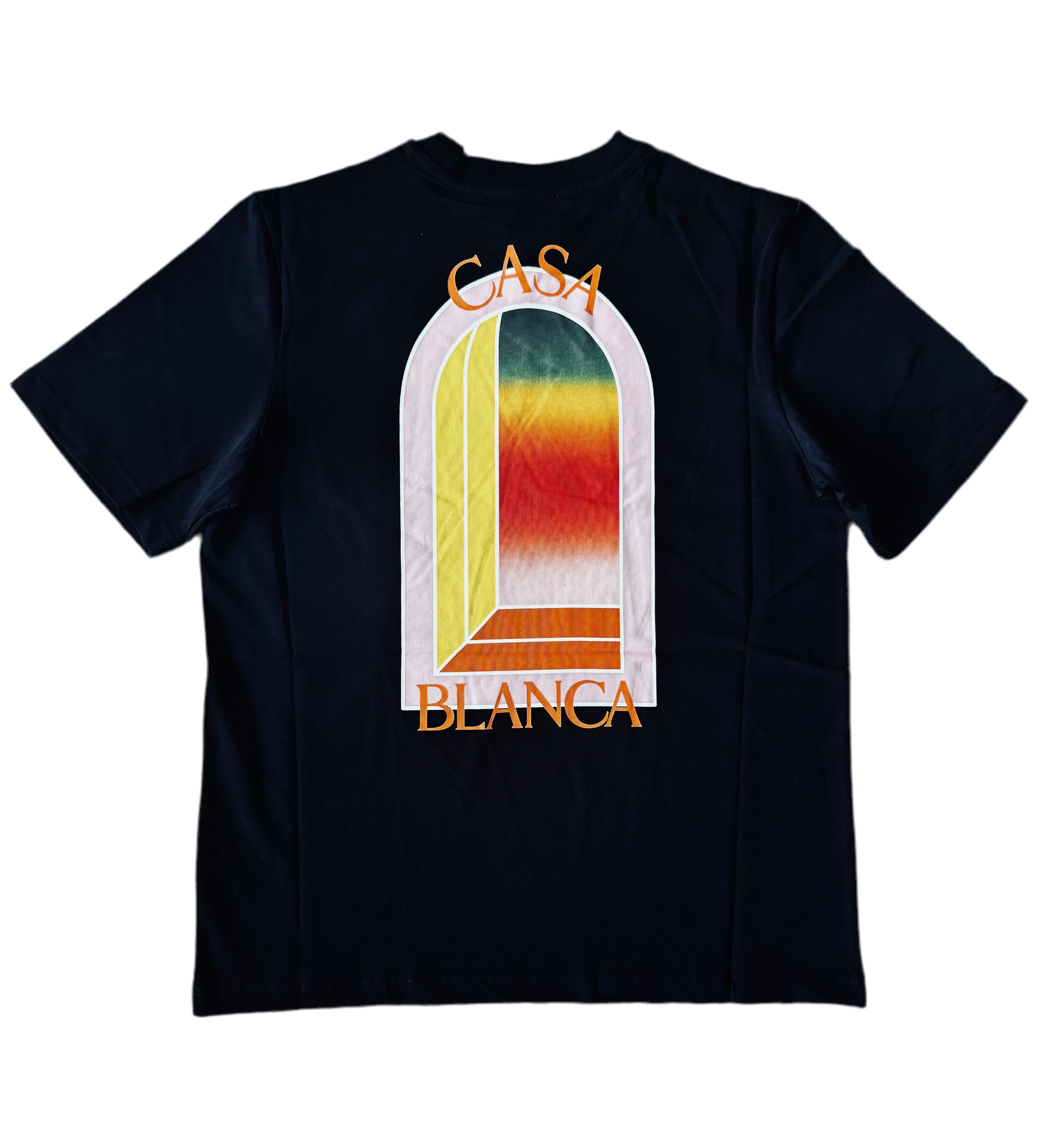 CASABLANCA ARCH GRADIENT SHORTS & T-SHIRT SET