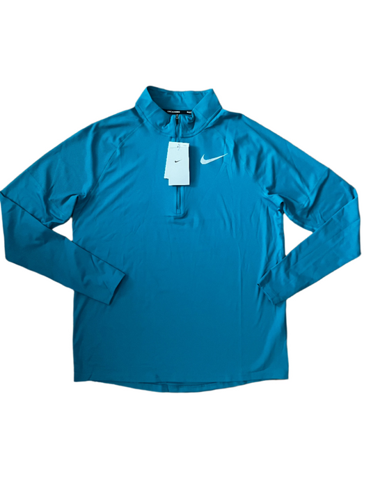 NIKE - ELEMENT 1/2 ZIP TOP - TEAL