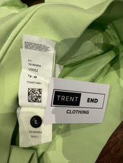 STONE ISLAND SWEATSHIRT NYLON HOOD - LIGHT GREEN