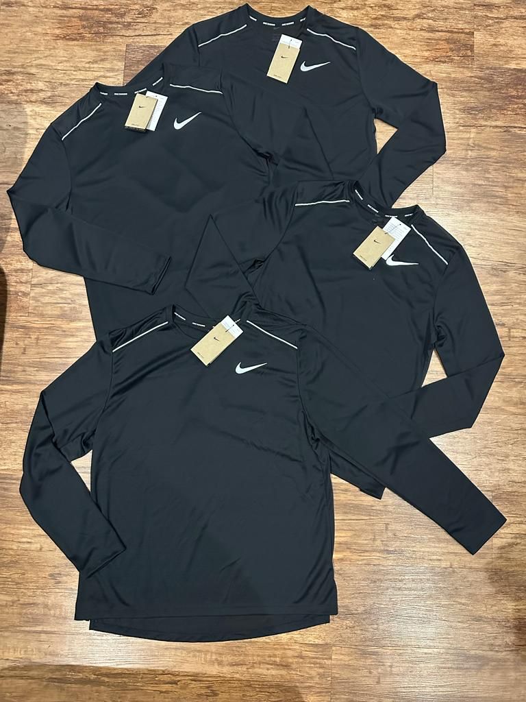 NIKE - MILER LONG SLEEVE / BLACK